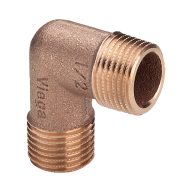 VIEGA 3091 menetes vörösöntvény könyök 90° 1/2”KK