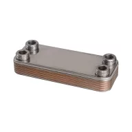   FixTrend ZB190-10 forrasztott lemezes hőcserélő, 10 lemezes, L=190mm, 4x3/4”