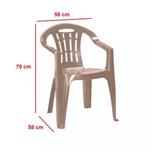 Elma 6+1 kerti bútor garnitúra szett