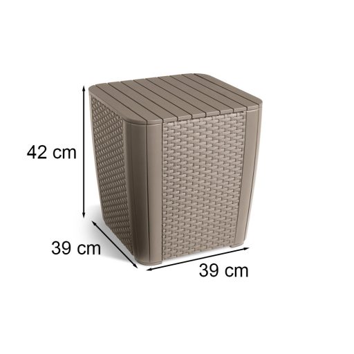 Iowa II Balcony kerti bútor garnitúra luzon asztallal