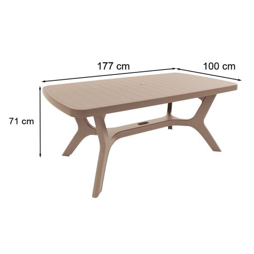 Balorca 6+1 kerti bútor garnitúra szett