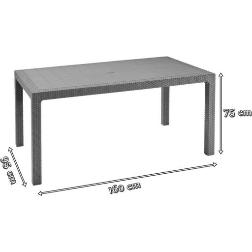 Corfu Love max duo cube kerti bútor garnitúra