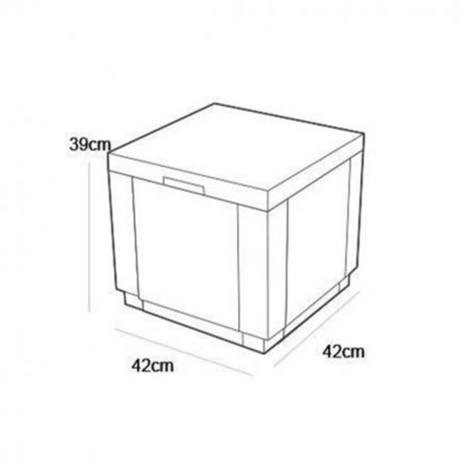 Corfu Relax duo cube kerti bútor garnitúra