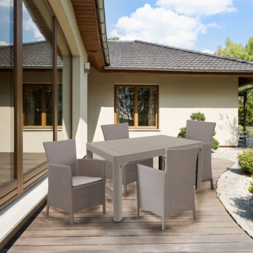 Liowa 4+1 kerti bútor garnitúra szett