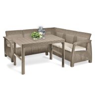 Corfu relax sarokgarnitúra lyon asztallal