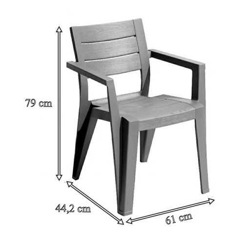 Julyon 4+1 kerti bútor garnitúra szett