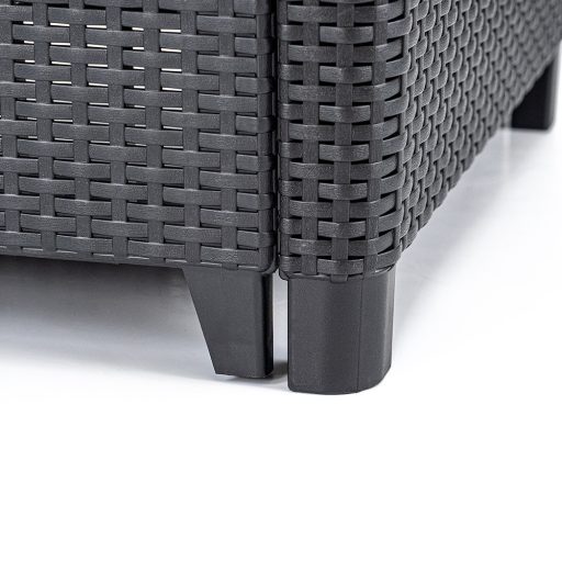 Claire XIII 11 személyes sarokgarnitúra orlando asztallal