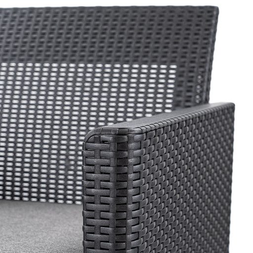 Claire VIII 9 személyes sarokgarnitúra párnatartós asztallal