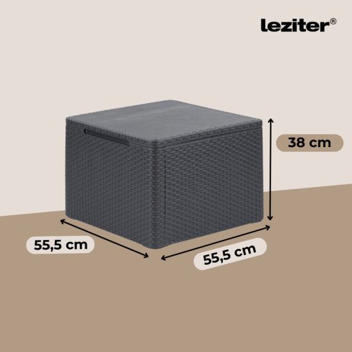 Claire X 9 személyes sarokgarnitúra párnatartós asztallal