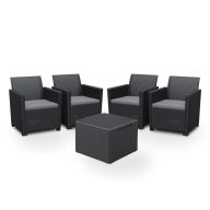 Claire II 4 személyes kerti bútor garnitúra