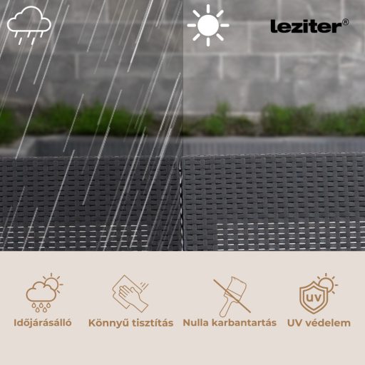 Claire 6 személyes kerti bútor garnitúra