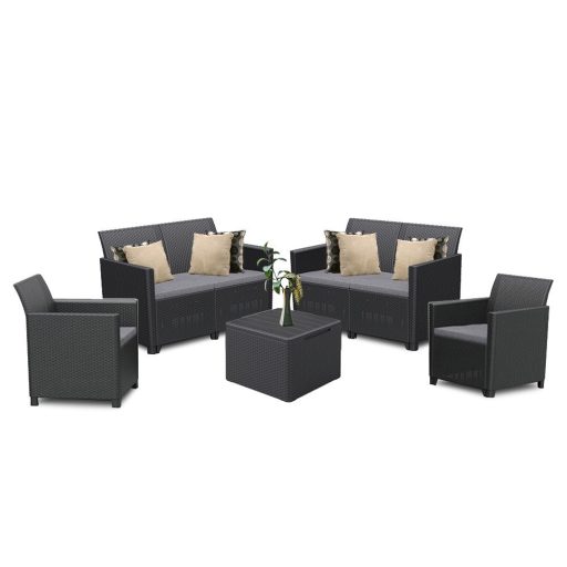 Claire 6 személyes kerti bútor garnitúra