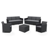 Claire 8 személyes kerti bútor garnitúra