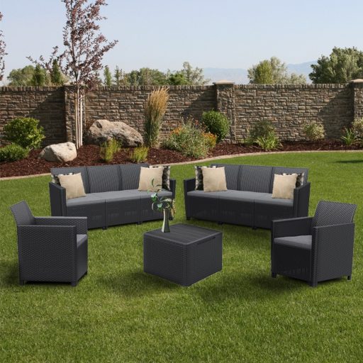 Claire 8 személyes kerti bútor garnitúra