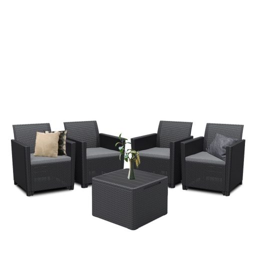 Claire II 4 személyes kerti bútor garnitúra