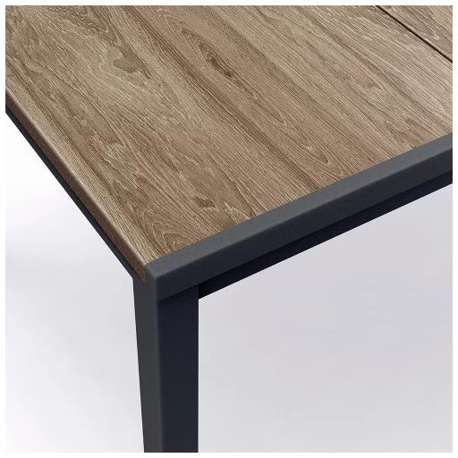 Parker 6+1 kerti bútor garnitúra szett kőris-grafit