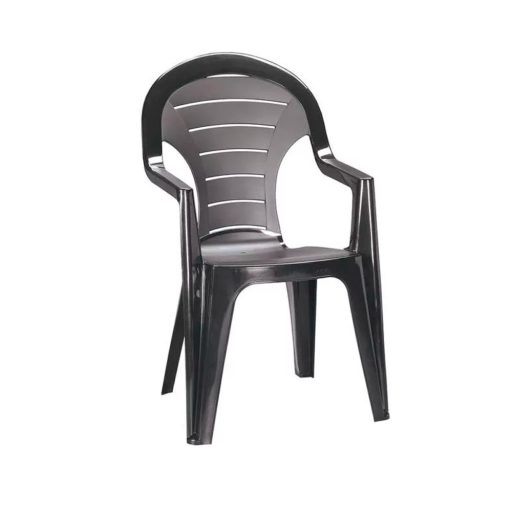 Lagos 4+1 kerti bútor garnitúra szett dió-grafit