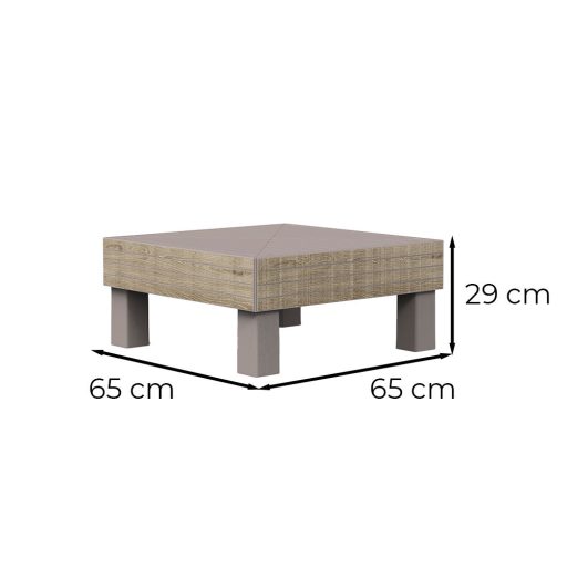 Elements Signature asztal párna nélkül kőris