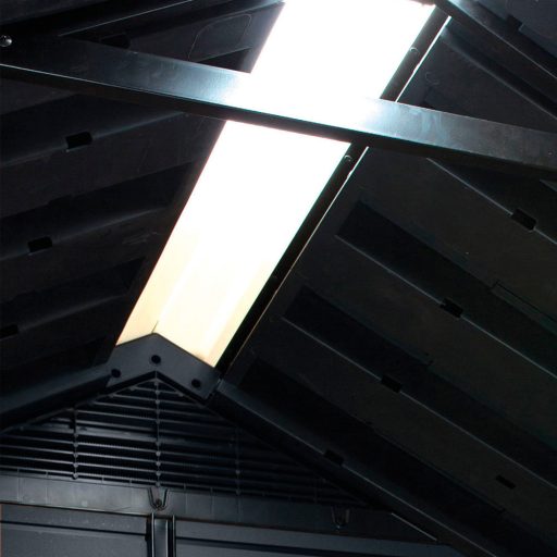 Newton Plus wide 11 x 7,5 műanyag kerti ház barna