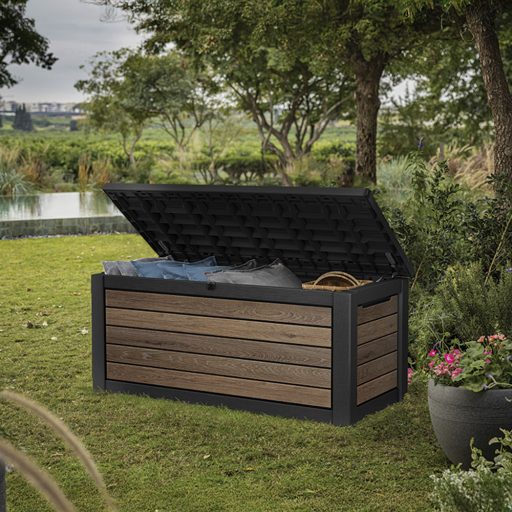 Decocoat műanyag kerti láda 630 L