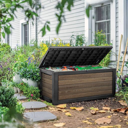 Decocoat műanyag kerti láda 630 L