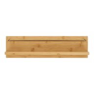 Ember fali polc, bambusz, natúr 45x10x12 cm