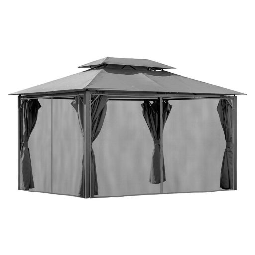 Tino 3x4 grafit kerti pavilon