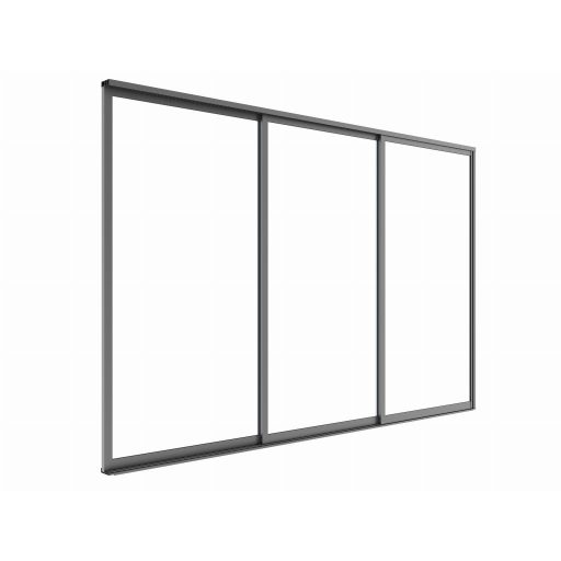 LUXE S8 tolóajtók 370x218cm 4 m-ig antracit