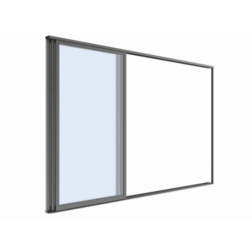 LUXE S8 tolóajtók 370x218cm 4 m-ig antracit