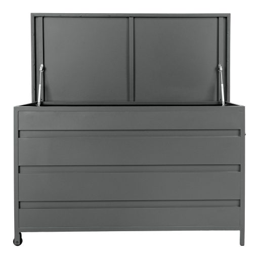 Cassis alumínium kerti láda, szürke 450 L