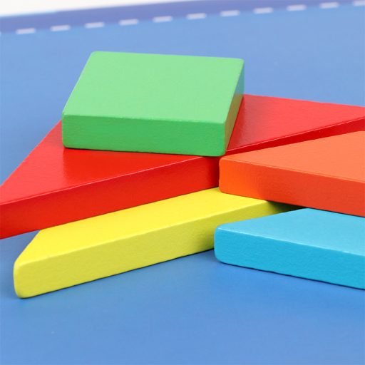 Mágneses tangram fajáték