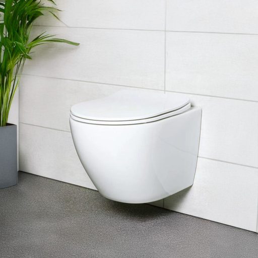Delano fali rimless WC soft-close ülőkével