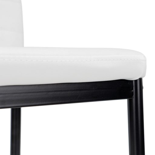 Tino NOVA Étkezőszék fehér-fekete színben