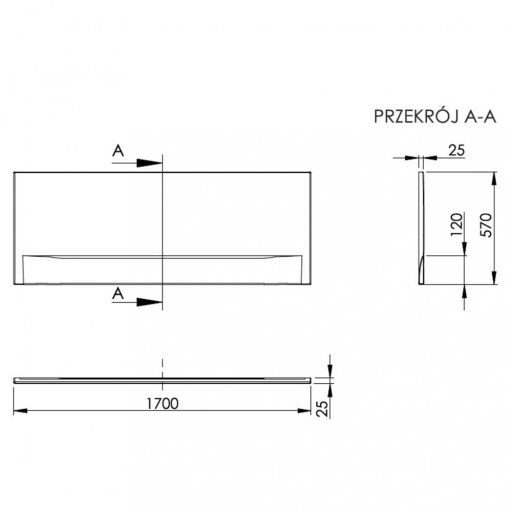 Keos 170 Hosszú előlap