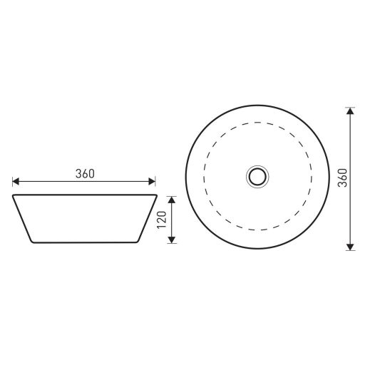 KR-79 kerámia design mosdó