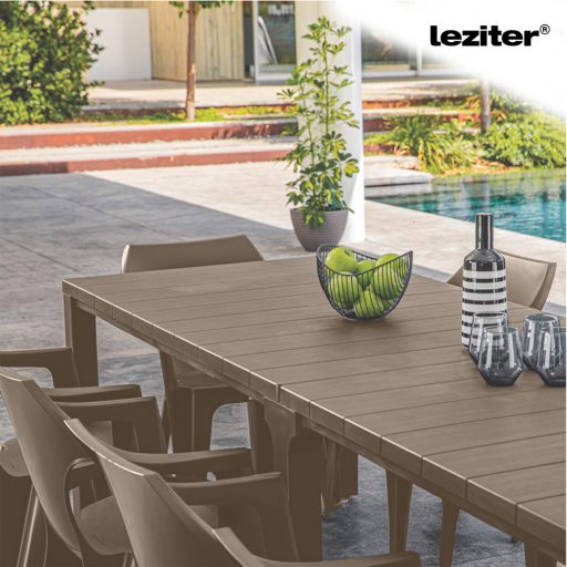 Tulsa műanyag kerti asztal