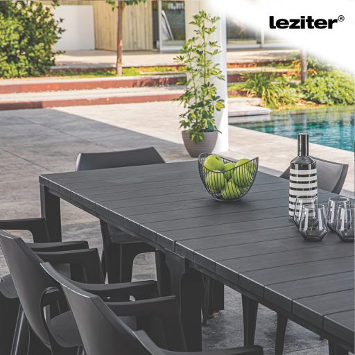 Tulsa dupla műanyag kerti asztal