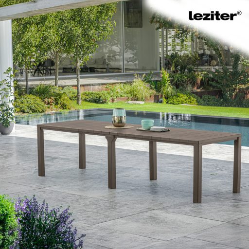 Tulsa dupla műanyag kerti asztal