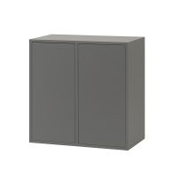 Boxie 2 ajtós fali szekrény 80x80x37 cm antracit