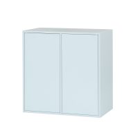 Boxie 2 ajtós fali szekrény 80x80x37 cm kék