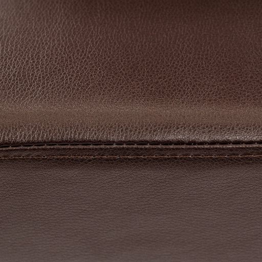 Kelly bőr étkezőszék barna színben