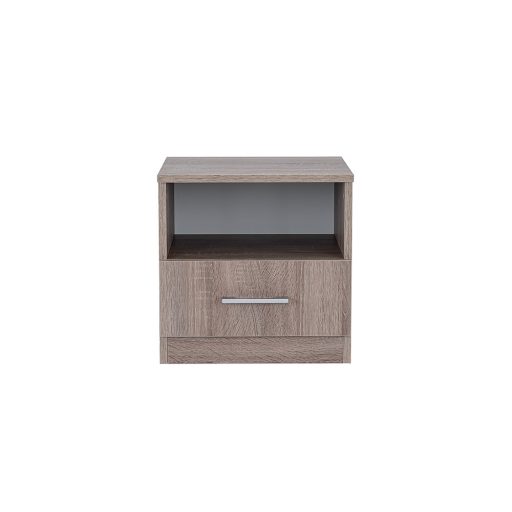 Miami éjjeliszekrény 1 fiókos 40x40 cm yorki tölgy-yorki tölgy