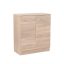 Miami komód 2 ajtós 80x92 cm sonoma tölgy-sonoma tölgy