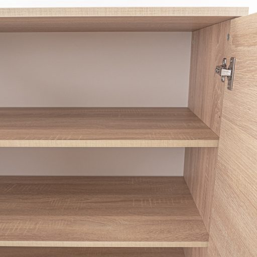 Miami komód 2 ajtós 80x92 cm sonoma tölgy-sonoma tölgy