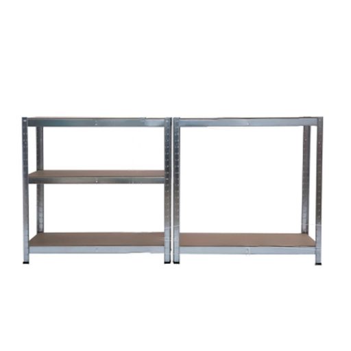 Nagy teherbírású polc 180x90x40 cm 175 kg króm