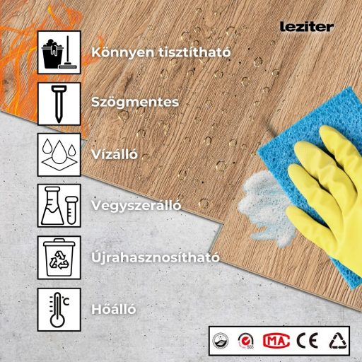 Leziter Picos tölgy SPC padló