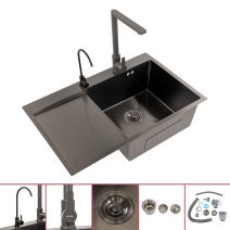 Rozsdamentes mosogató