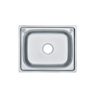 Mont szögletes egy medencés rozsdamentes mosogató