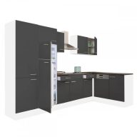   Yorki 340 sarok konyhabútor felülfagyasztós hűtős kivitelben