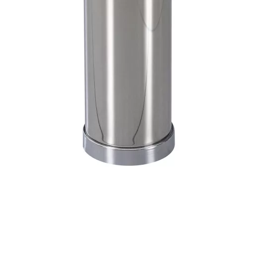 Berna 140 cm szögletes üveg étkezőasztal